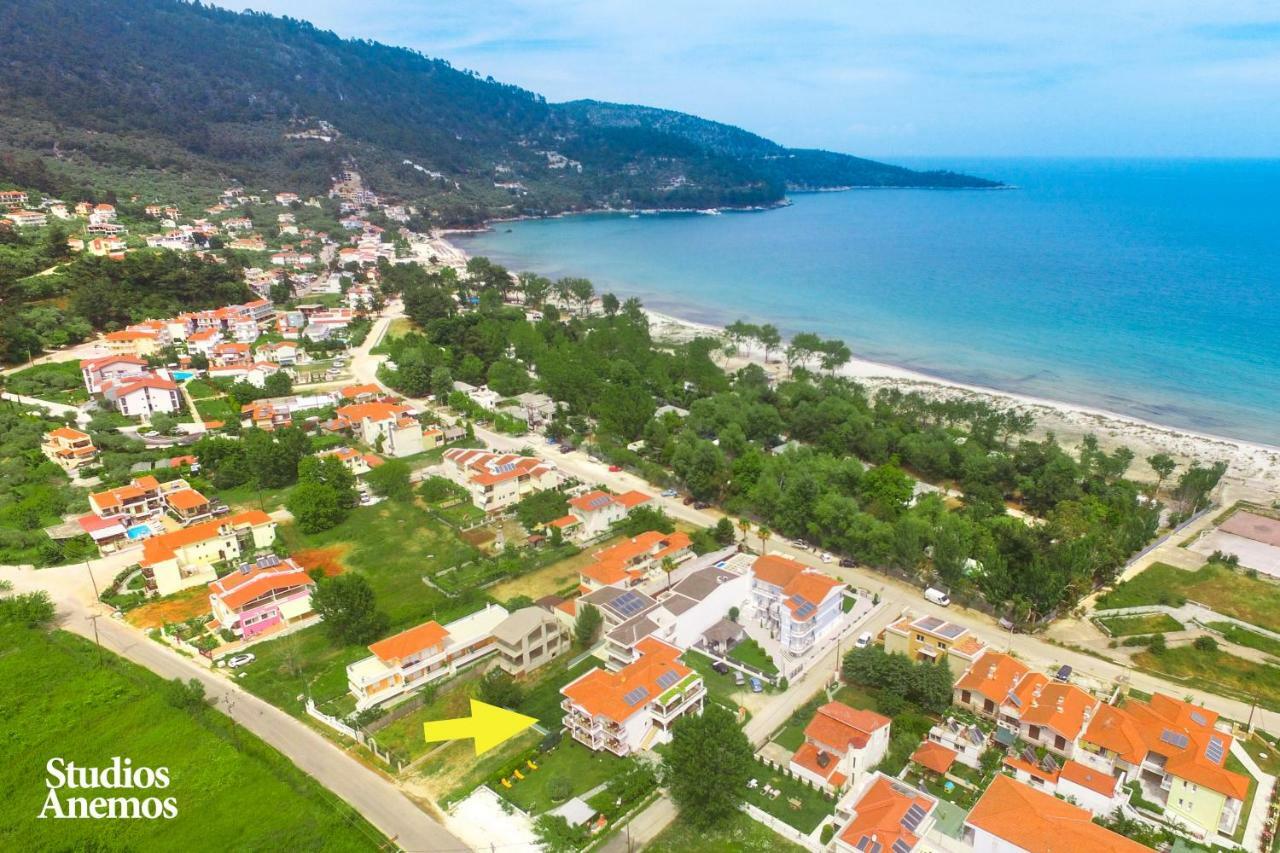Studios Anemos Chrysi Ammoudia Dış mekan fotoğraf