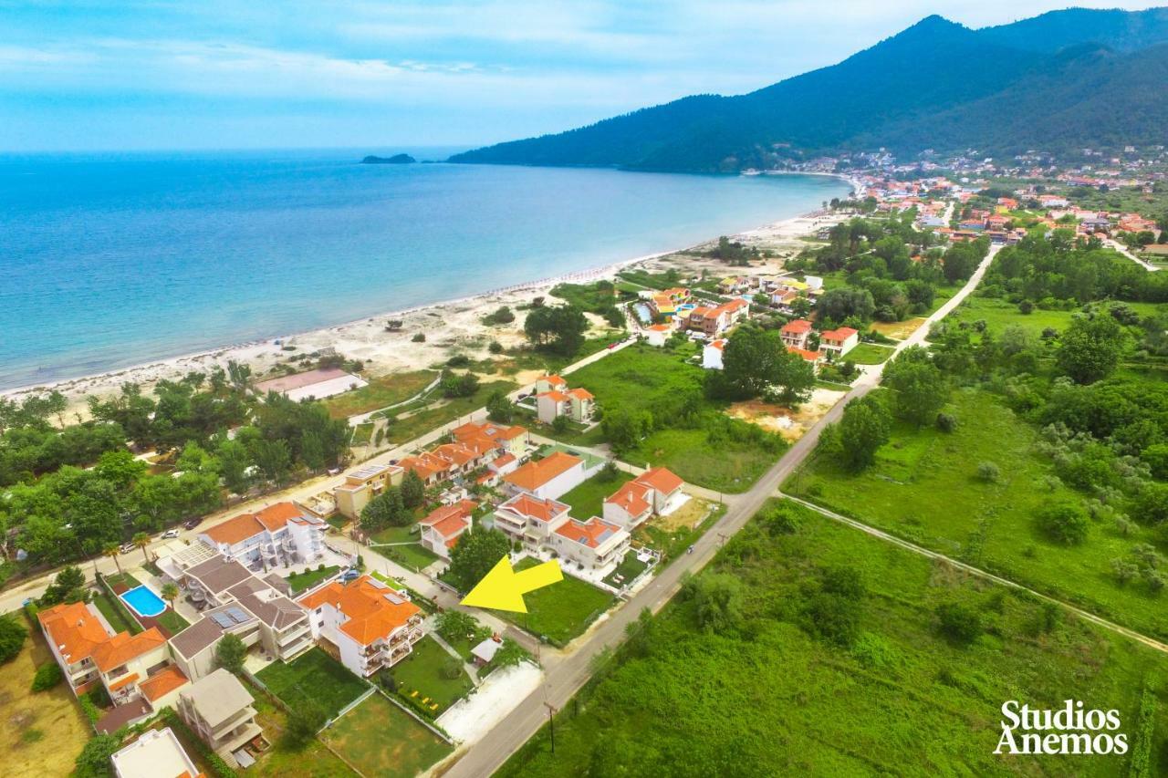 Studios Anemos Chrysi Ammoudia Dış mekan fotoğraf